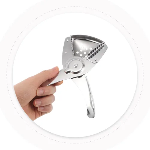 Vista 4 de DOITOOL Exprimidor de cítricos de acero inoxidable Prensa manual de frutas Exprimidor de limón y naranja, extractor de jugo de mano para uso
