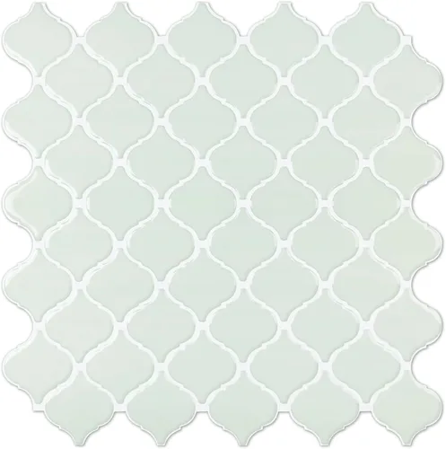 Vista 13 de STICKGOO Arabesque Protector contra Salpicaduras Despegar y Pegar, 12"X12" Azulejo Protector contra Salpicaduras para Cocina Despegar y Pegar