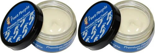 Vista 9 de FeetPeople Crema prémium para zapatos de 1.5 onzas, paquete de 2, varios