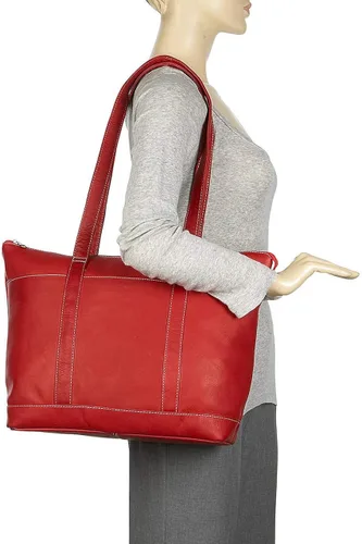 Vista 5 de Le Donne Bolso de mano mediano de cuero - Bolso de mujer de cuero Vaquetta colombiano