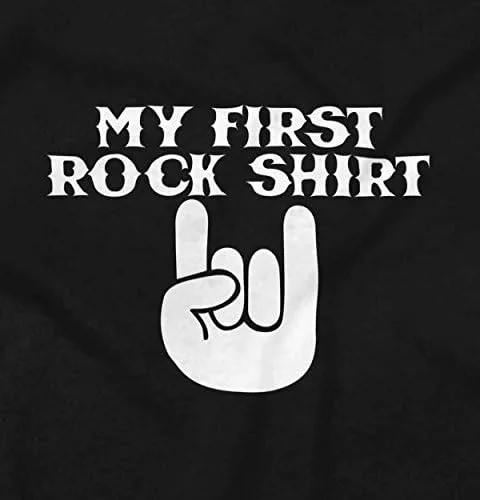 Vista 2 de Brisco Brands My First Rock Outfit - Mameluco para bebé para niños o niñas