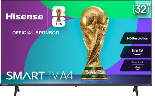 Vista 26 de Hisense - Smart Fire TV de 32 pulgadas Serie A4 FHD 1080p (32A4NF, Modelo 2025) - DTS Virtual: X, diseño de bisel delgado, Alexa integrado