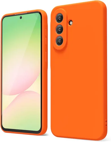 Vista 292 de oakxco Funda para teléfono Samsung Galaxy A12 con agarre de silicona líquida, linda delgada fina suave cubierta de gel de goma TPU lisa para mujeres