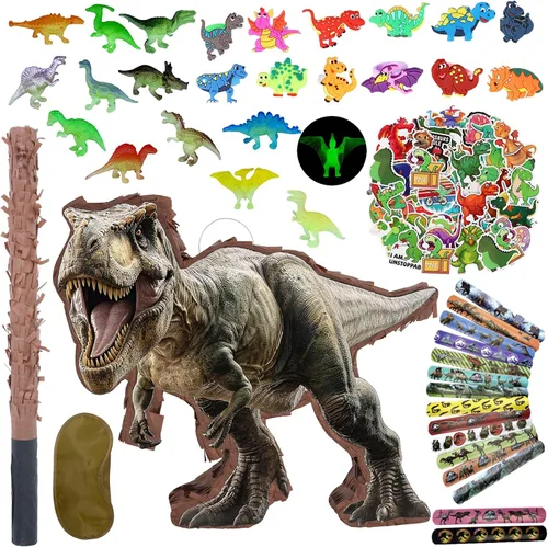 Vista 4 de JOARHONAL - Piñata para pastel de cumpleaños, con vendaje y murciélago, decoración de juegos de fiesta de cumpleaños