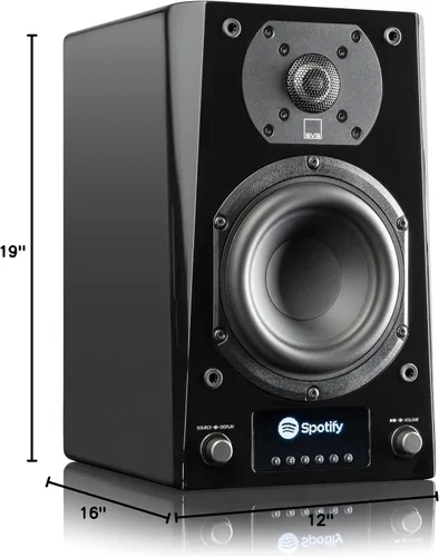 Vista 5 de SVS Prime Wireless Pro - Altavoces con brillo para piano - Par