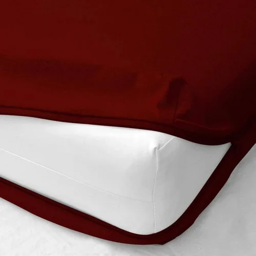 Vista 10 de Shreem Linen Paquete de 2 sábanas bajeras con cremallera - bolsillo extra profundo de 8 pulgadas, sábana inferior de microfibra cepillada suave