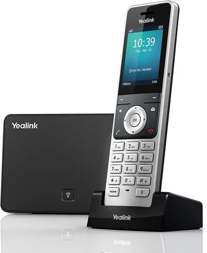 Vista 2 de Yealink YEA-W56P Business HD IP inalámbrico DECT Voip Teléfono y dispositivo