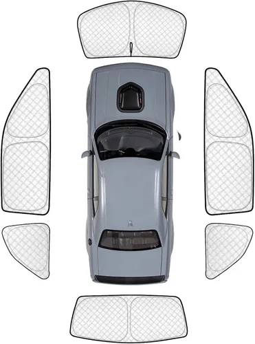 Vista 117 de KMF 6 piezas de parasoles gruesos para Mazda 3 Hatchback (No Sedán) 2014-2018 Accesorios, parasoles completos para parabrisas y ventanas de coche
