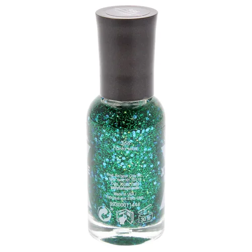 Vista 198 de Sally Hansen Xtreme Wear Esmalte de uñas sin rayas, acabado brillante, duradero, resistente a las astillas, transparente, color de uñas plateado 130