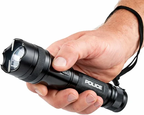 Vista 3 de POLICE Pistola Paralizante 1109 - Max Volt Recargable con Linterna Táctica LED