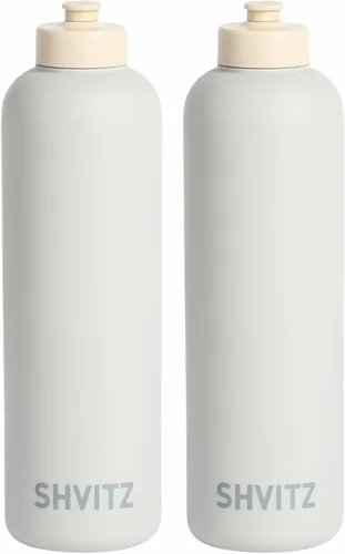 Vista 12 de Botella de agua deportiva – Cuerpo exprimible suave al tacto con boquilla de una sola mano, ligera, sin derrames, para gimnasio, cardio y deportes