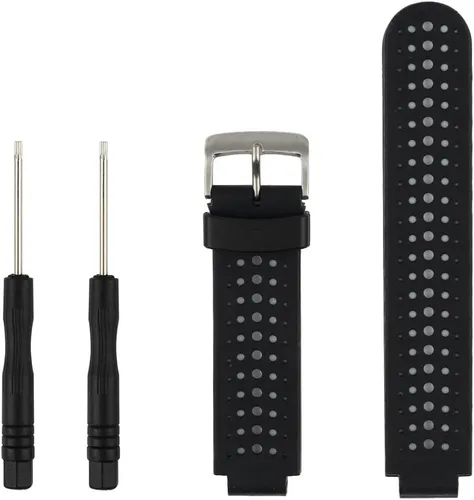 Vista 12 de Correa de repuesto para reloj inteligente para Garmin Forerunner 220/230/235/620/630/735XT/235Lite Tamaño libre 5.11"-8.46