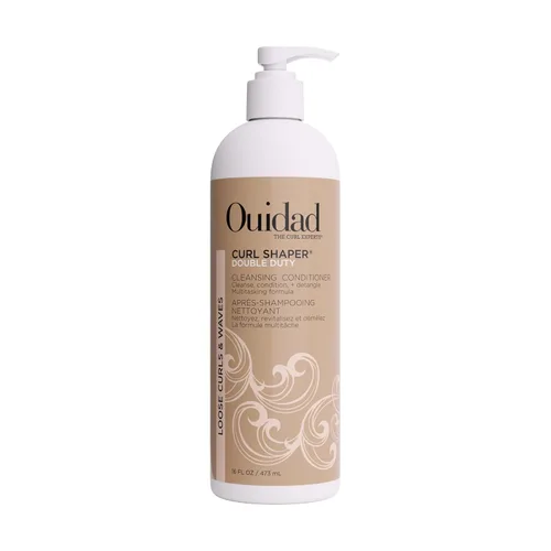 Vista 10 de Ouidad Curl Shaper Double Duty Cleansing Conditioner - Weightless Formula for Loose Curls & Waves, Use Daily Or As A Co-Wash, Encourage Definition