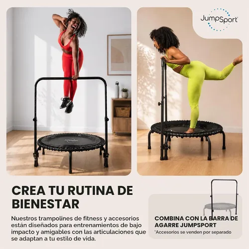 Vista 8 de JumpSport 39” Essential Fitness Trampoline for Adults - Model 250