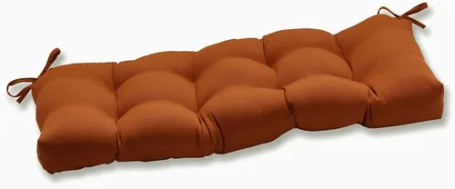 Vista 8 de Pillow Perfect Monti Chino - Cojín de mimbre sólido para interiores y exteriores, resistente a la intemperie y a la decoloración, 19 x 44 pulgadas