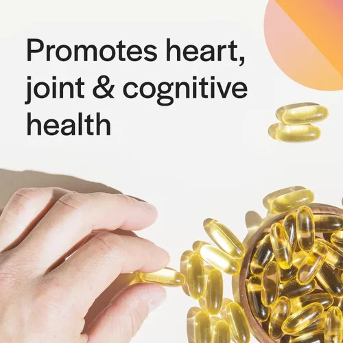 Vista 4 de Suplemento EPA DHA Omega 3 300 mg EPA 200 mg DHA por porción Aceite de pescado Omega 3 ácidos grasos para mujeres y hombres Aceite de pescado