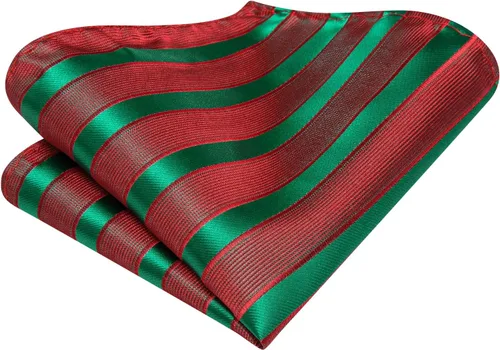 Vista 215 de Dubulle Corbata tejida de cachemira para hombre y gemelos de pañuelo para hombre, conjunto de gemelos para boda formal y negocios