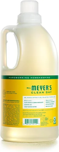 Vista 2 de Mrs. Meyer's Clean Day, detergente para lavadoras, 1, 2