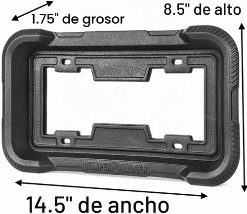 Vista 8 de El protector original de parachoques trasero y protector de parachoques trasero (BumperBadger Beast)