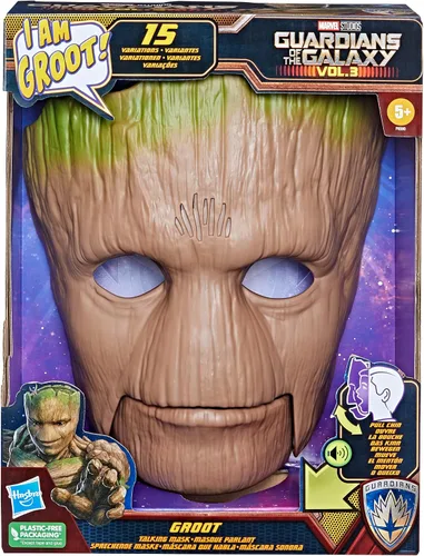 Vista 2 de Marvel Guardianes de la Galaxia Vol. 3 Máscara parlante de Groot