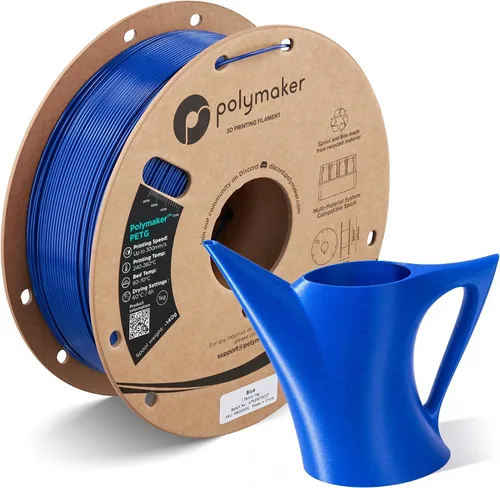 Vista 30 de Polymaker Filamento PETG de 0.07 in, 2.2 lbs, marrón militar Marrón (Army Brown)