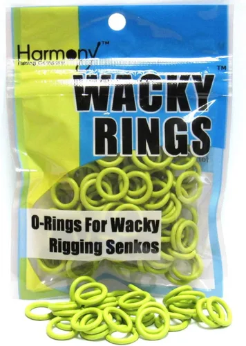 Vista 14 de (100pk) – O-Rings for Wacky Rigging Senkos/Worms/Soft Stickbaits – Bait Saver Orings for Senko Worm – Save Your Baits from Tearing While Wacky Neko