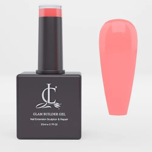 Vista 2 de Glam Builder Gel - Botella individual de 0.7 fl oz (rosa lechosa, 0.7 fl oz)