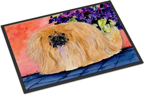 Vista 231 de Caroline's Treasures SS8220MAT - Felpudo afgano de 18 x 27 pulgadas, para interiores y exteriores, para entrada, antideslizante, lavable, de pelo