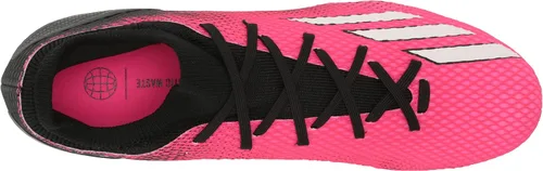 Vista 5 de adidas Tenis de fútbol unisex para adultos X Speedportal.3 para terreno firme, Verde solarCore BlackSolar Yellow