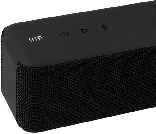 Vista 4 de Monoprice Harmony Note 200 Altavoz Bluetooth portátil IPx7, impermeable, TWS, micrófono integrado para llamadas de voz, auxiliar de 0.138 in