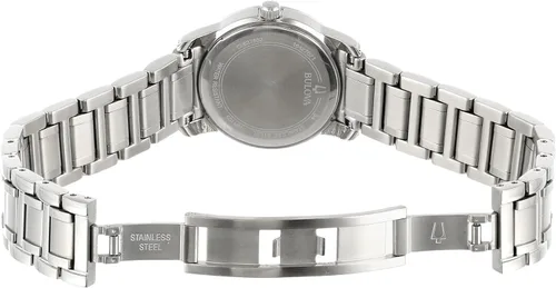 Vista 8 de Bulova Reloj de bisel de diamantes para dama, Estándar