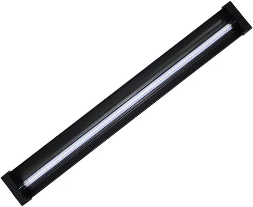 Vista 2 de AquaSprouts Barra de luz LED para cultivo hortícola de 2 pies, 24 W de alto rendimiento blanco, espectro completo 6400 K para jardinería
