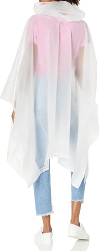 Vista 2 de totes Unisex Rain Poncho, lightweight, reusable, and packable on the go rain protection