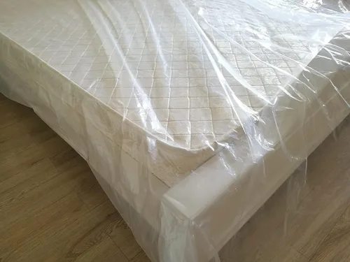 Vista 5 de ComfortHome Bolsa de colchón sellable extra gruesa de 4 mil con tira adhesiva para mudanza y almacenamiento, resistente, se adapta a King y Cal