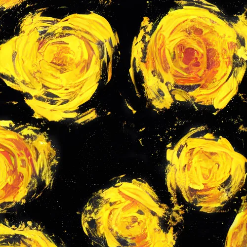 Vista 5 de Papel tapiz de flores para guardería, papel tapiz de flores para habitación de niñas. Papel tapiz de flores para habitación de niñas. Papel tapiz