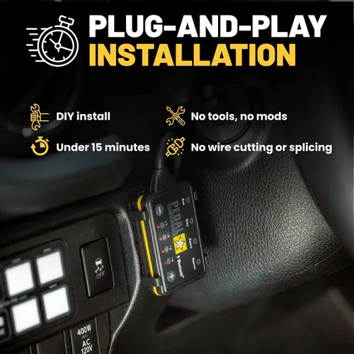 Vista 8 de Regulador de respuesta del acelerador pedal comandante PC38 para Toyota - obtener mayor rendimiento o ahorrar combustible hasta un 20%