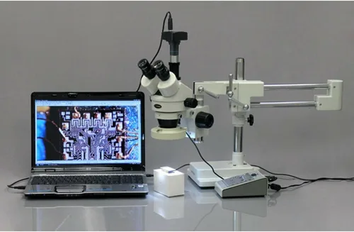Vista 2 de 5MP USB 3.0 COLOR CMOS C-MOUNT CÁMARA DE MICROSCOPIO CON LENTE DE REDUCCIÓN