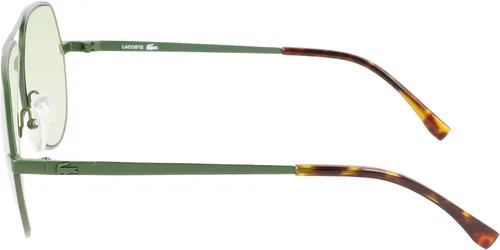Vista 3 de Lacoste L250SE - Lentes de sol Pilot color verde mate talla única Verde mate