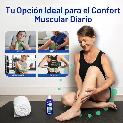Vista 5 de Epsom-It Loción calmante muscular de magnesio – Crema tópica de sal de Epsom con árnica y sulfato de magnesio – Diseñada para rigidez muscular