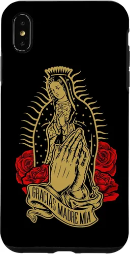 Vista 11 de Our Lady Virgen De Guadalupe Virgen Mary Gracias Madre Mía - Carcasa para iPhone 17