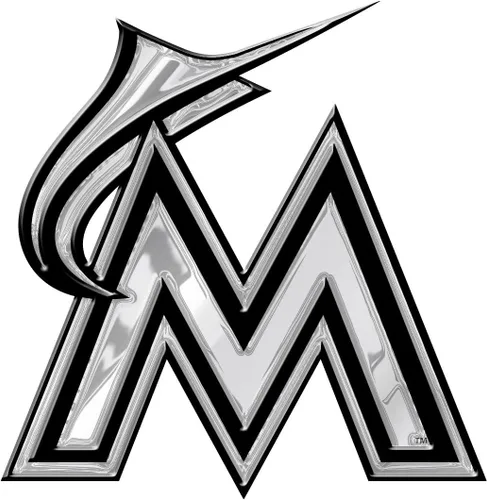 Vista 9 de Emblema de automóvil cromado MLB