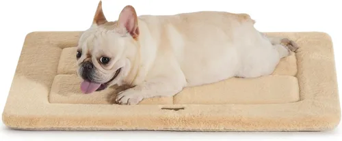 Vista 21 de Made4Pets Cojín Cama para Jaula de Perros Medianos y Grandes, Lavable y Reversible, Tapete Antideslizante para Perrera para un Sueño Acogedor, Cama