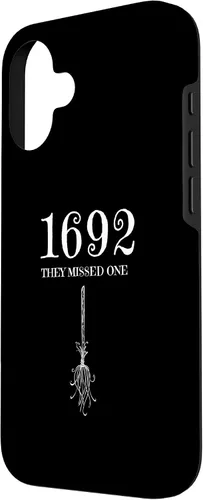 Vista 2 de Funda para iPhone 16 1692 They Missed One Salem Funny Halloween Witch