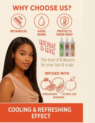 Vista 7 de On Natural Weave & Wig - Potenciador de cabello 4 en 1 para todas las texturas de cabello [Coco Lime] 3.4 oz