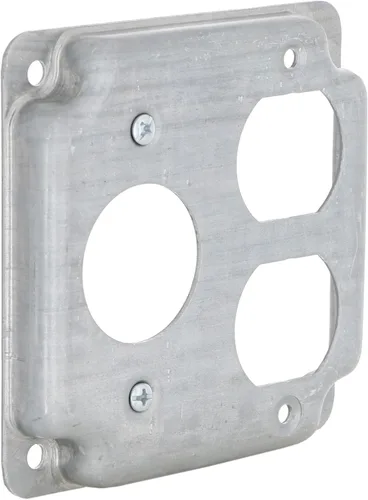 Vista 16 de Hubbell-Raco 800C 1 Toggle - Cubierta de trabajo cuadrada expuesta de 4 pulgadas