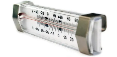 Vista 7 de Termómetro para refrigerador de cocina, paquete de 12 termómetros para nevera, congelador, termómetro, impermeable, mini medidor de temperatura