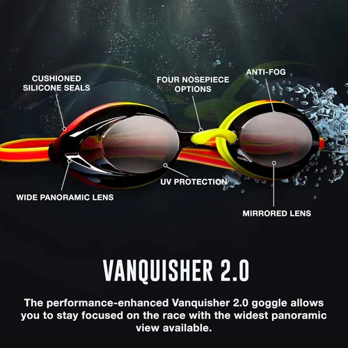 Vista 3 de Speedo Vanquisher 2.0 - Antiparras espejadas para natación