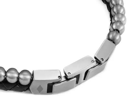 Vista 50 de Fossil para Hombre Wellness pulsera de abalorio