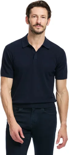 Vista 5 de SAKS Fifth Avenue Polo de punto acanalado de manga corta para hombre