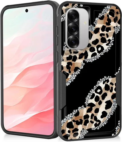 Vista 131 de Funda para Galaxy A14 5G, resistente de doble capa híbrida de policarbonato duro, goma suave, a prueba de golpes, funda protectora resistente